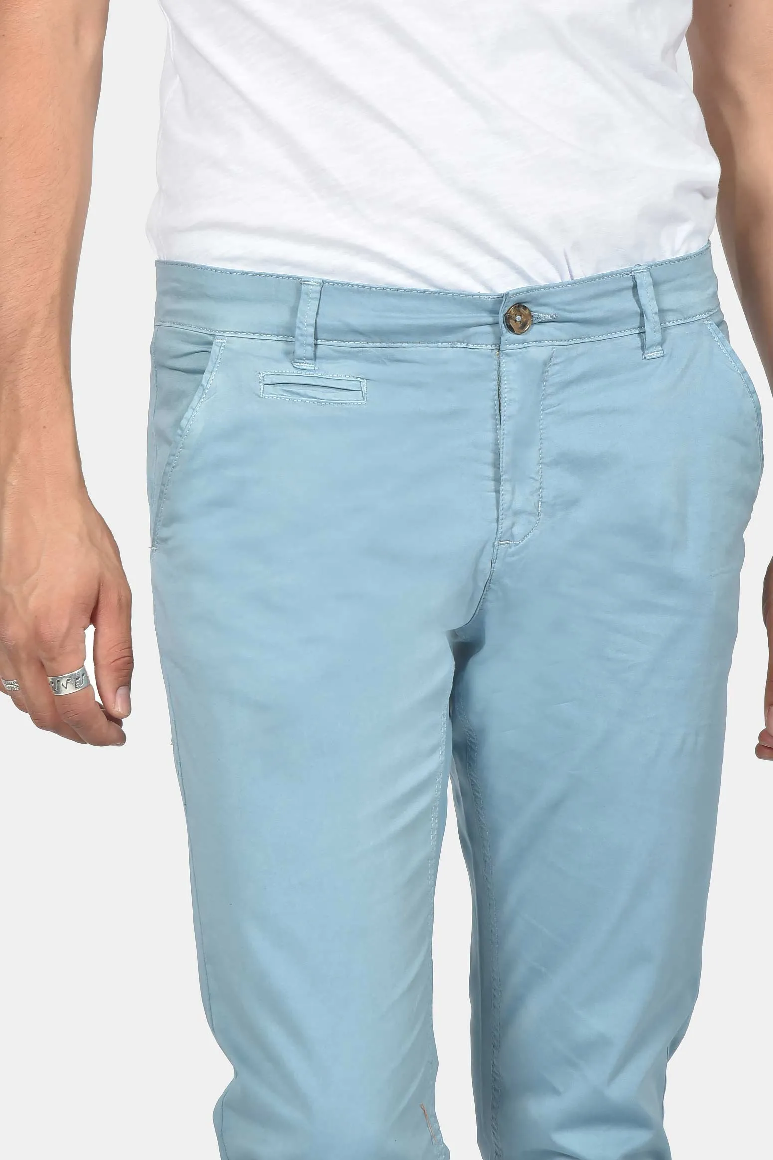 Ανδρικό Chinos Παντελόνι Normal Fit Με Άνετη Ελαστικότητα