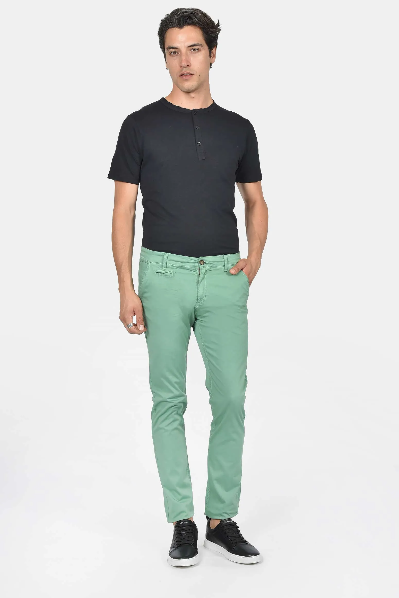 Ανδρικό Chinos Παντελόνι Normal Fit Με Άνετη Ελαστικότητα