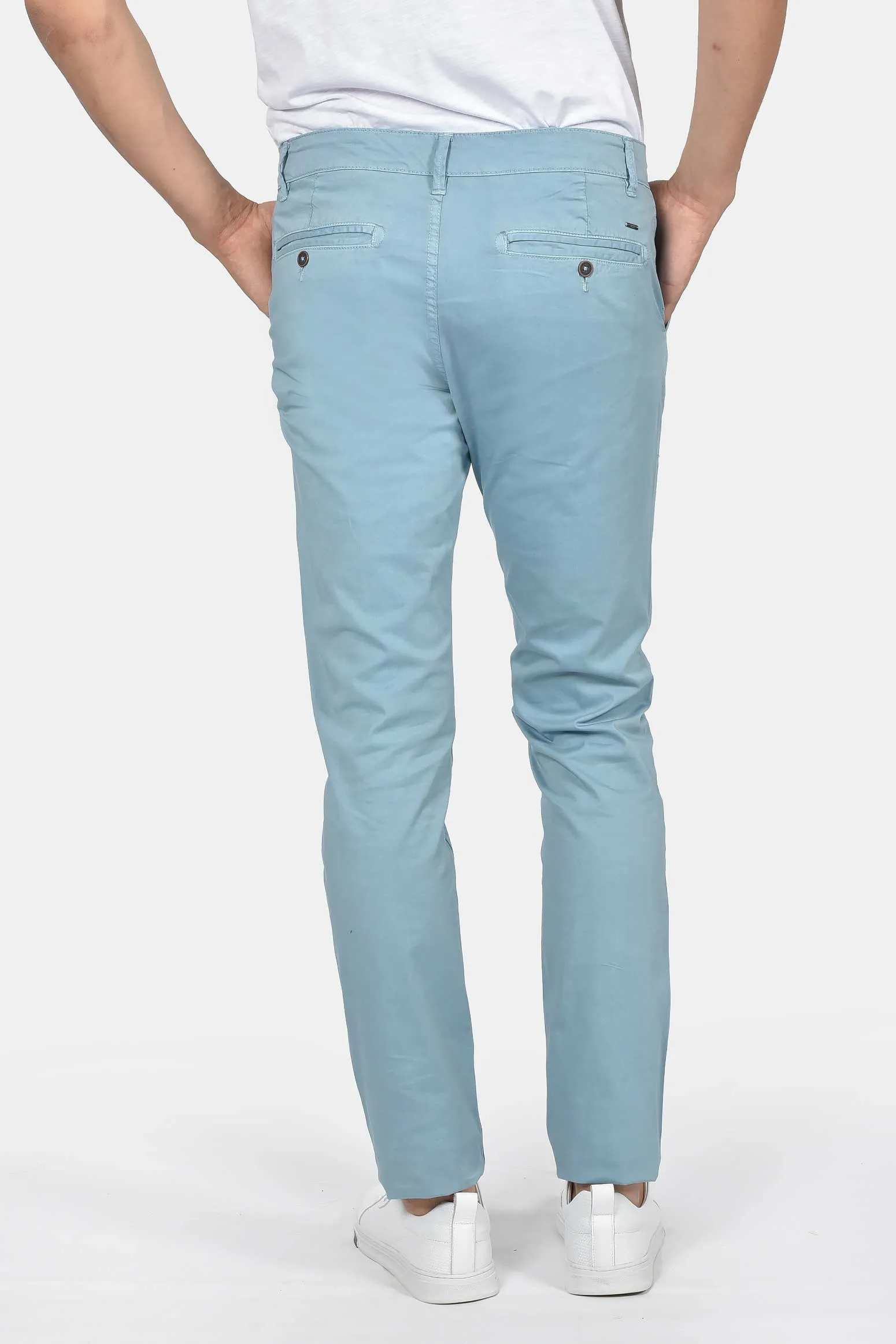 Ανδρικό Chinos Παντελόνι Normal Fit Με Άνετη Ελαστικότητα