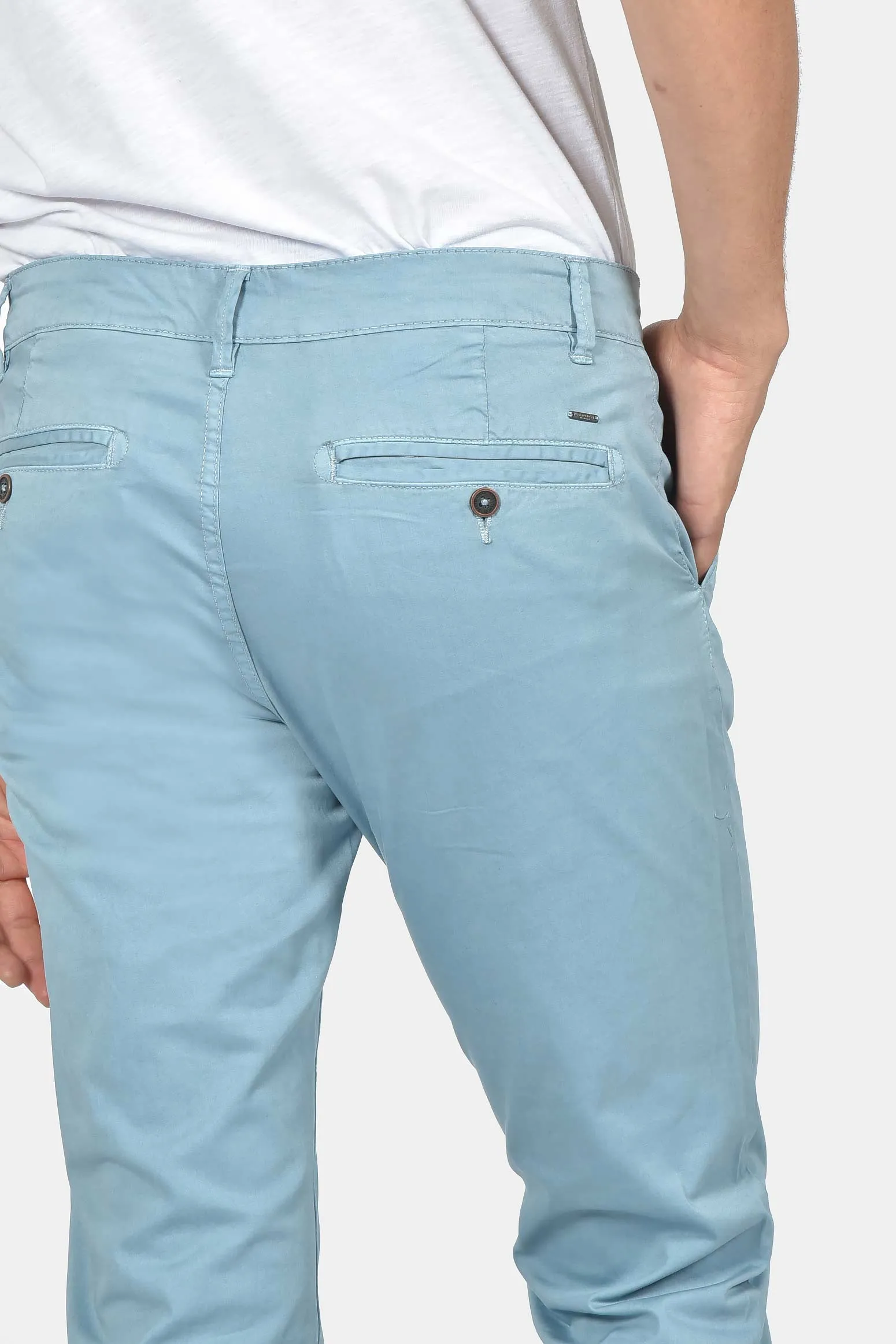 Ανδρικό Chinos Παντελόνι Normal Fit Με Άνετη Ελαστικότητα