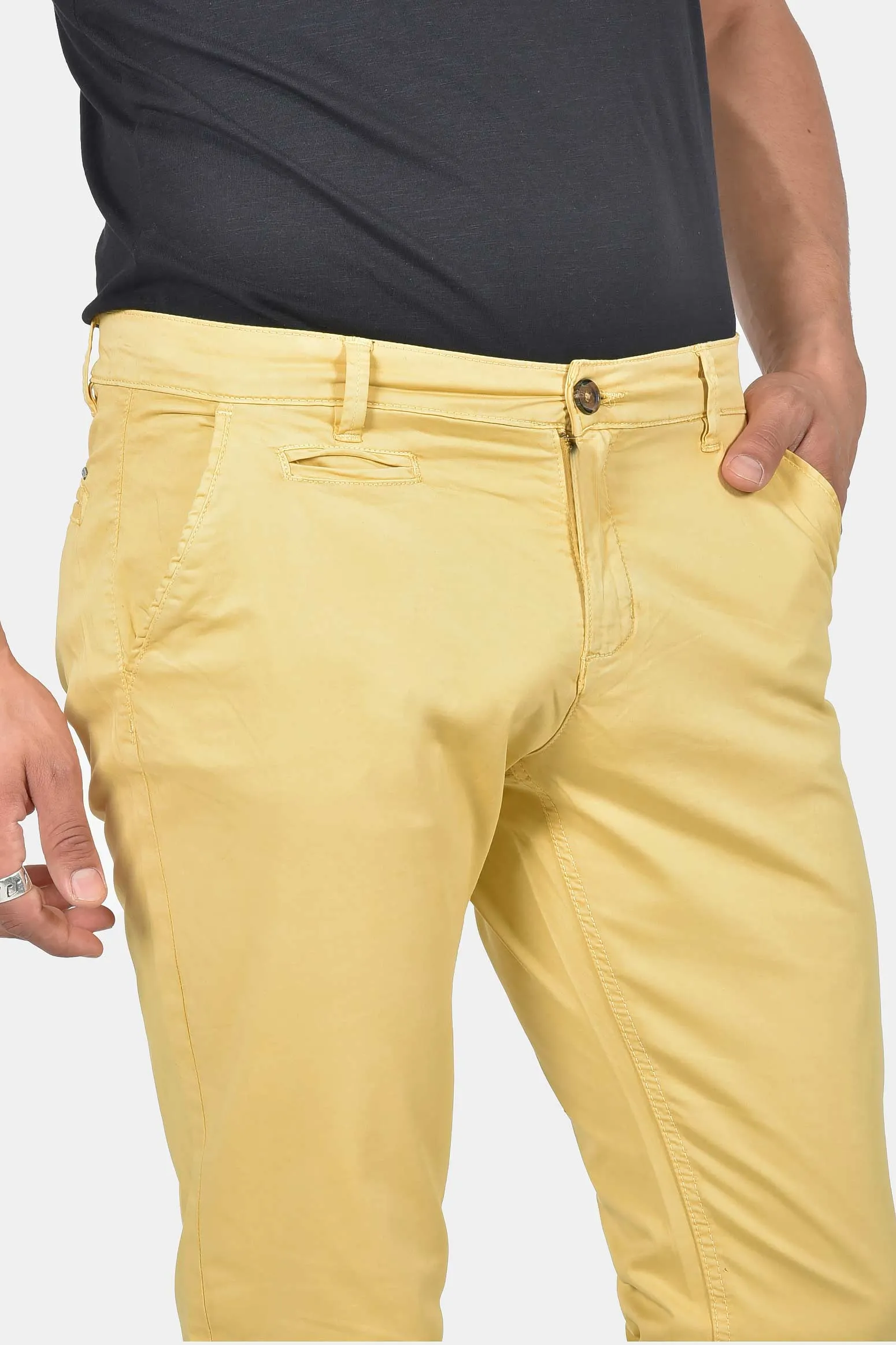 Ανδρικό Chinos Παντελόνι Normal Fit Με Άνετη Ελαστικότητα