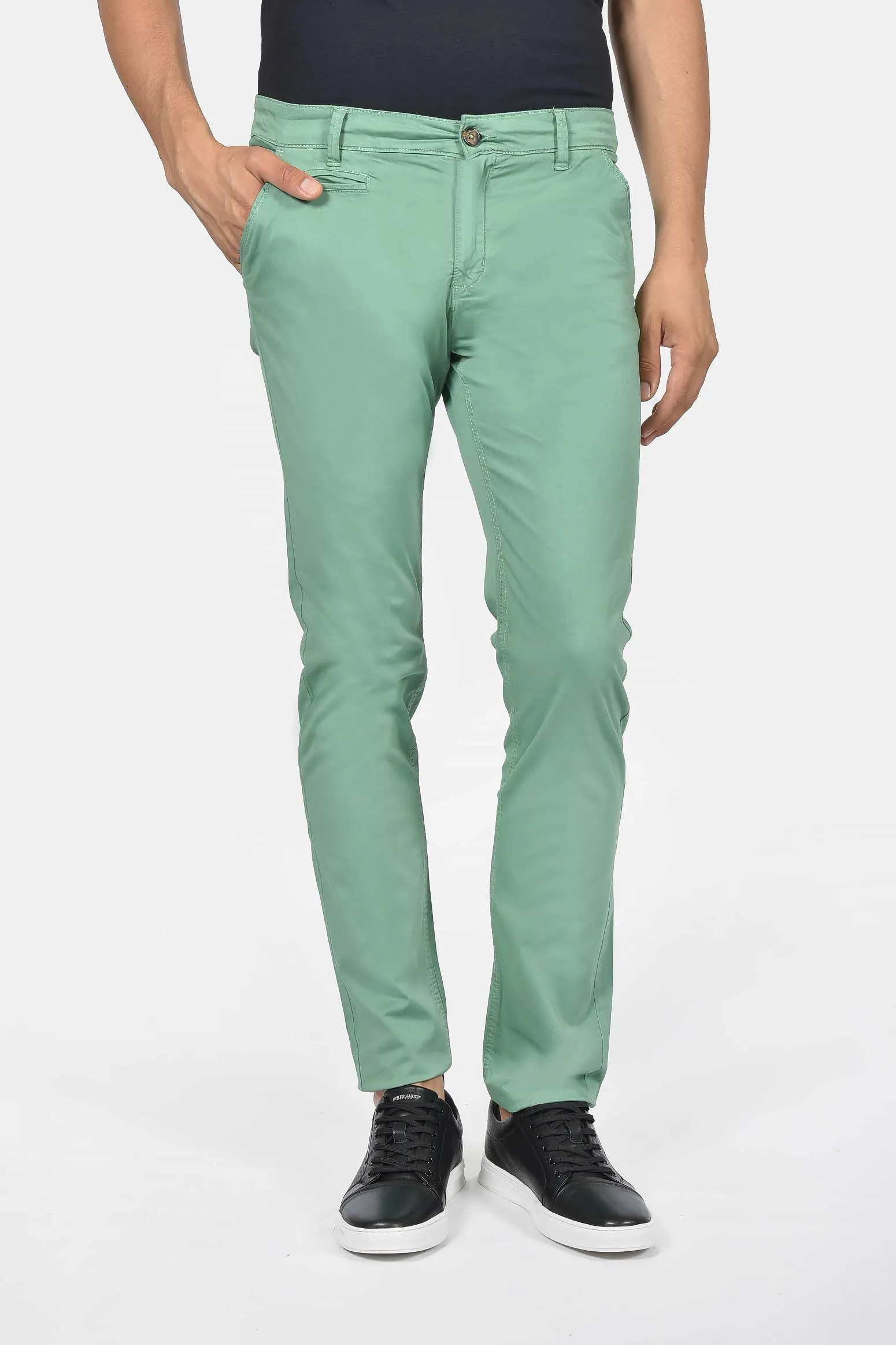 Ανδρικό Chinos Παντελόνι Normal Fit Με Άνετη Ελαστικότητα