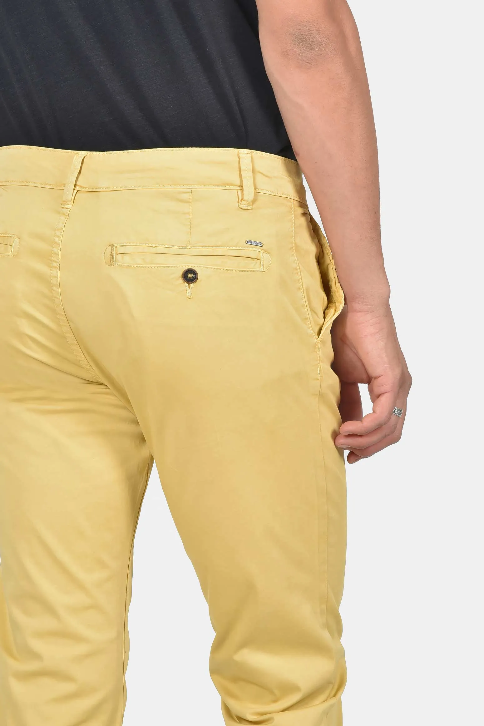Ανδρικό Chinos Παντελόνι Normal Fit Με Άνετη Ελαστικότητα
