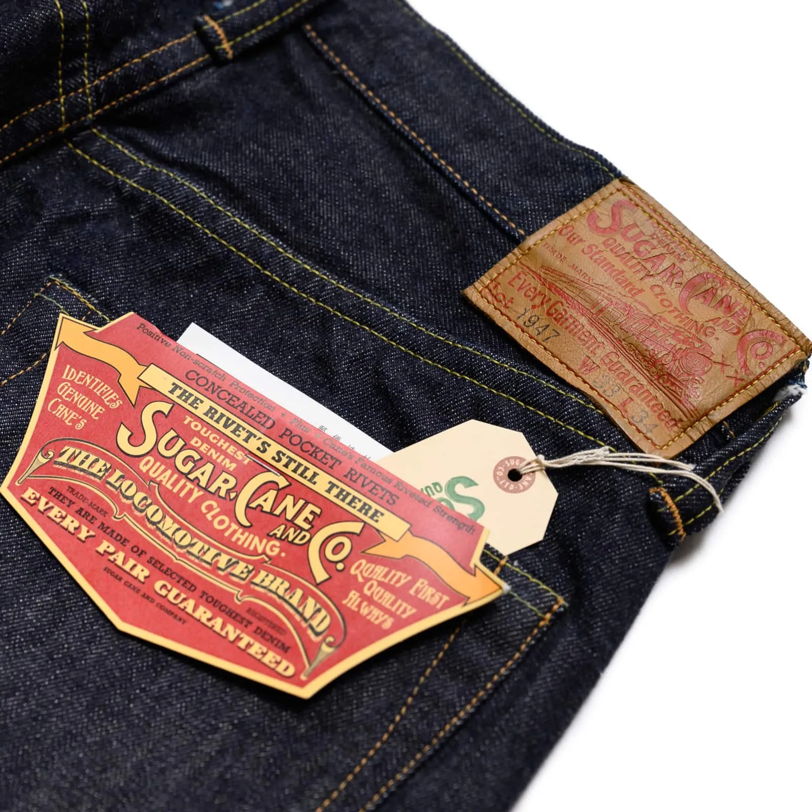 1947 14.25oz Selvedge Regular Straight Indigo SC41947A