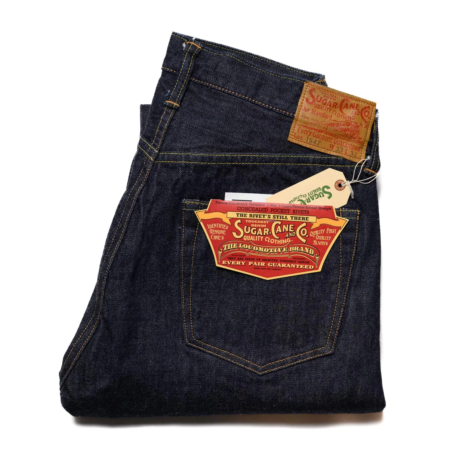 1947 14.25oz Selvedge Regular Straight Indigo SC41947A