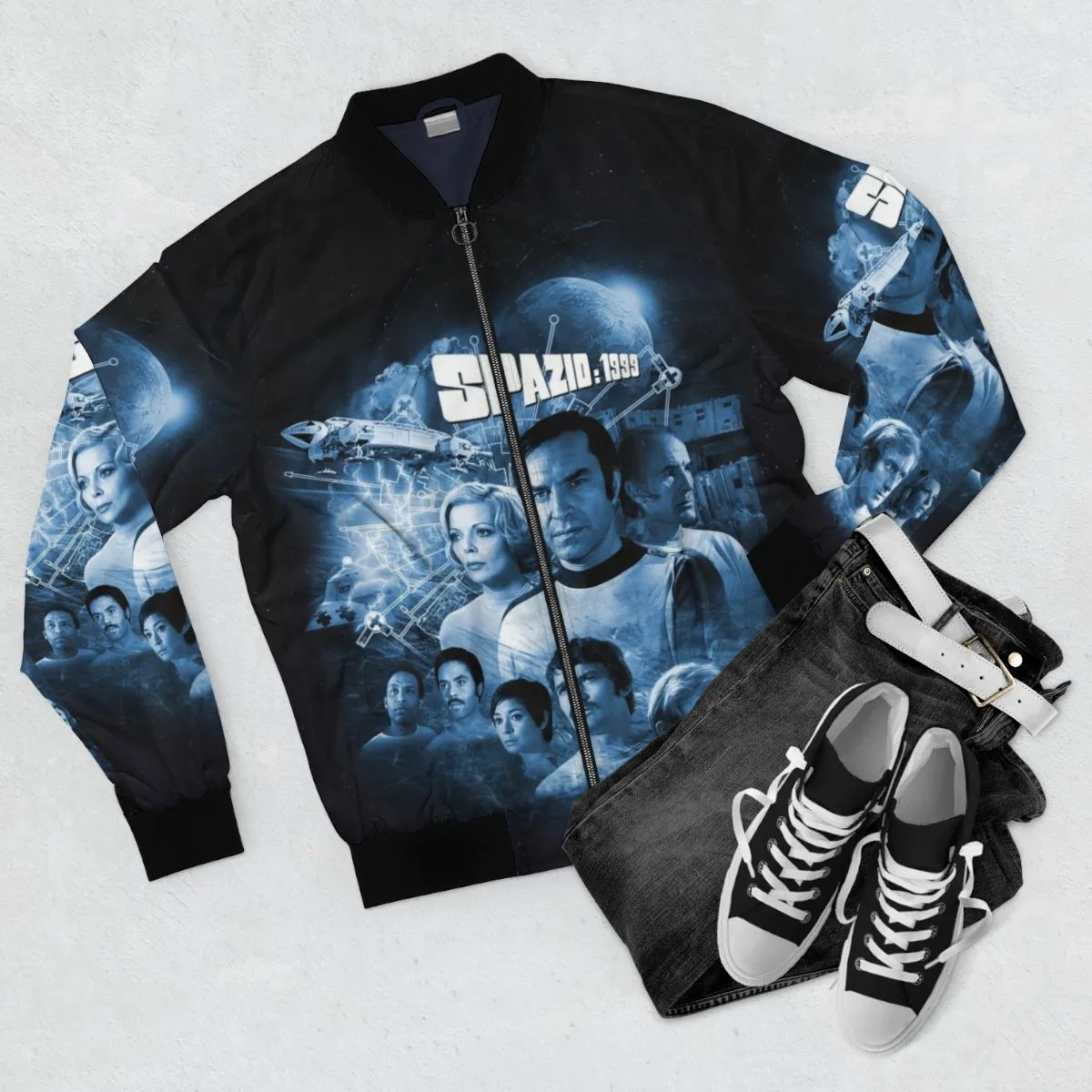 1999 Logo Bomber Jacket | Space 1999 Inspired