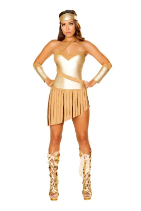 3 Piece Golden Goddess Costume