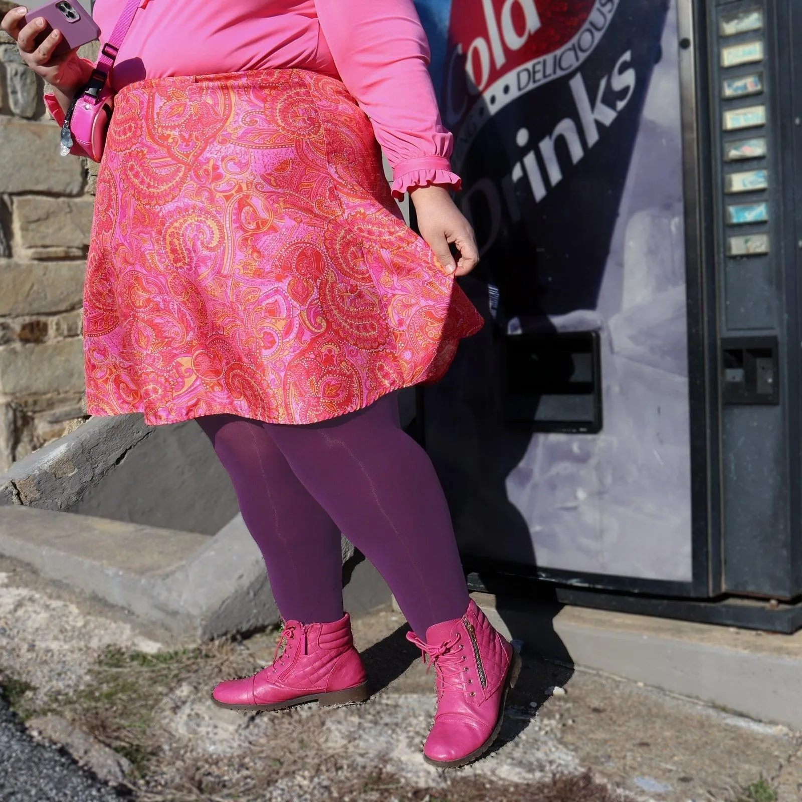 80 Denier Strumpfhosen - Plum