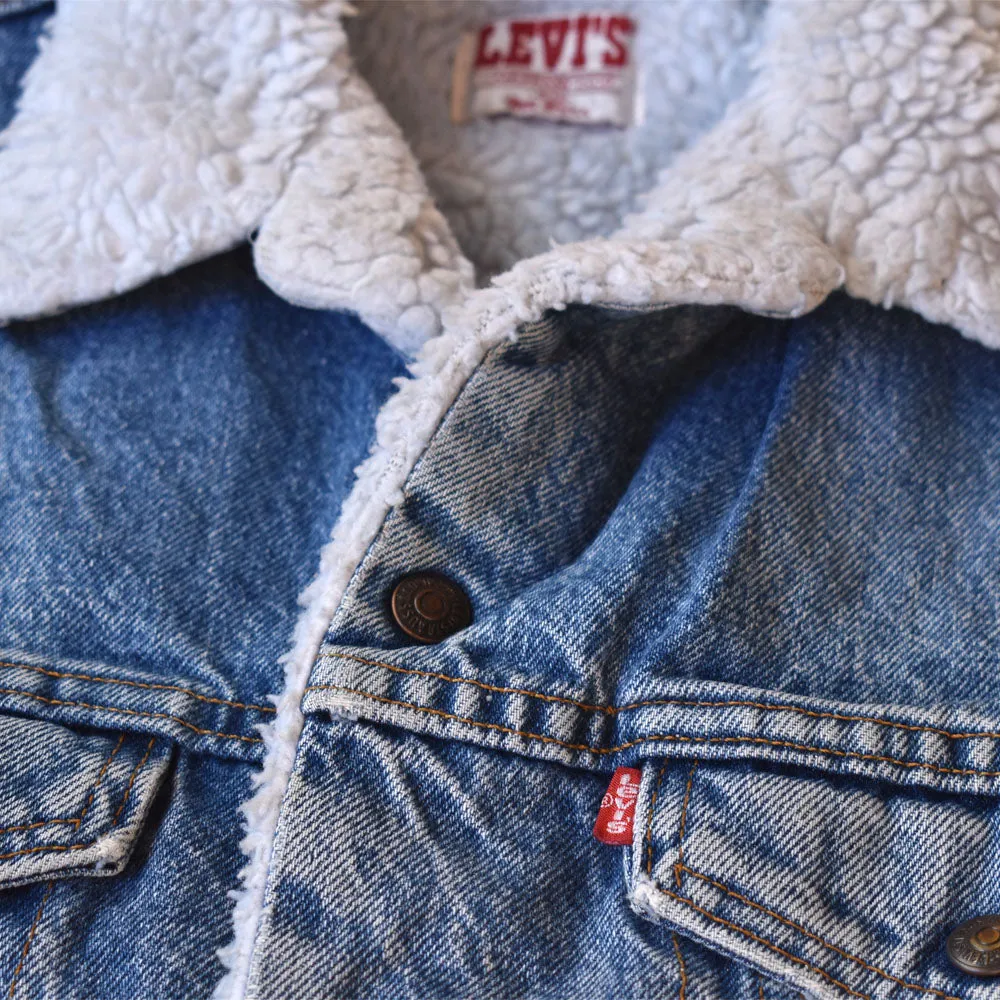 80’s Levi's 70608 デニムボアジャケット USA製 240111