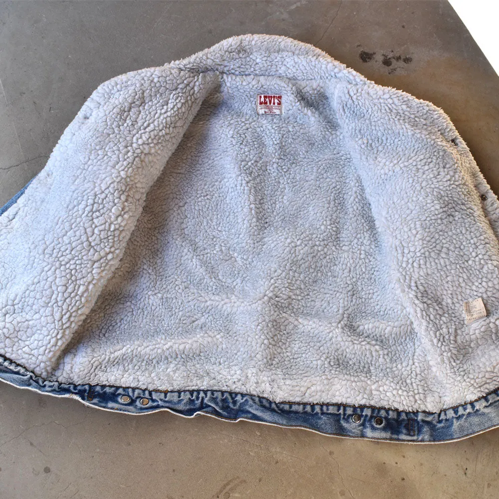 80’s Levi's 70608 デニムボアジャケット USA製 240111