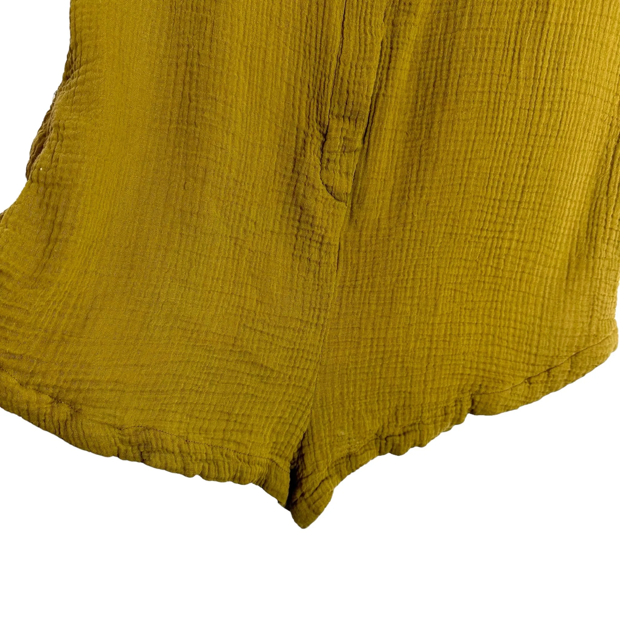 Acacia x Revolve Mustard Cotton Gauze Romper- Size S (sold out online)