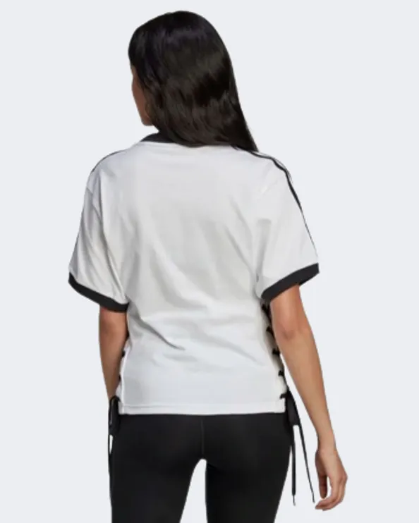 Adidas Always Original Laced Women Original T-Shirt White/Black Hk5062