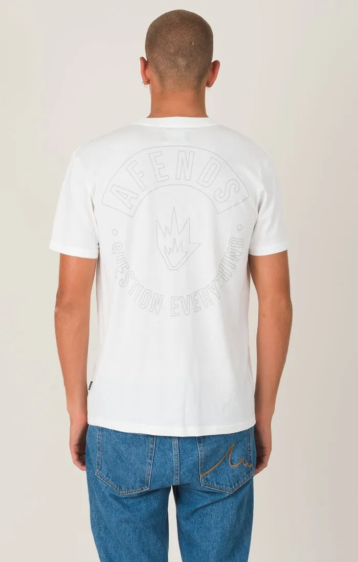 Afends Mens Hollow Yub - Standard Fit Tee