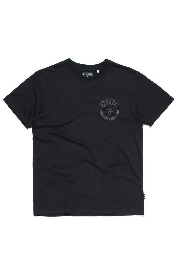 Afends Mens Hollow Yub - Standard Fit Tee