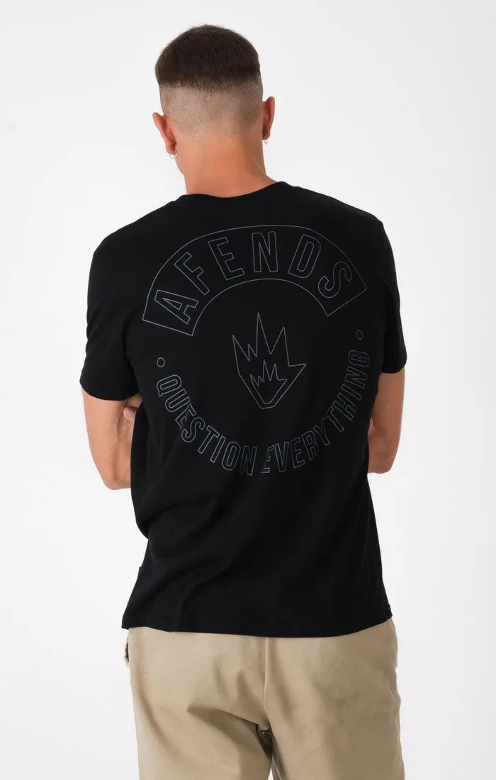 Afends Mens Hollow Yub - Standard Fit Tee