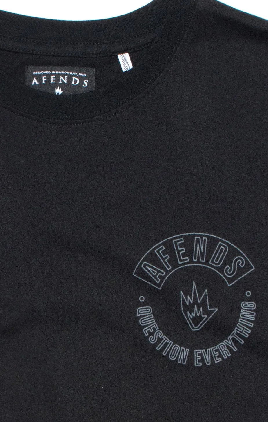 Afends Mens Hollow Yub - Standard Fit Tee