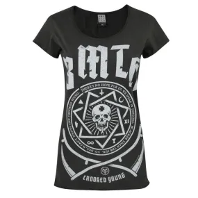 Amplified Womens/Ladies Bring Me The Horizon Crooked Young T-Shirt