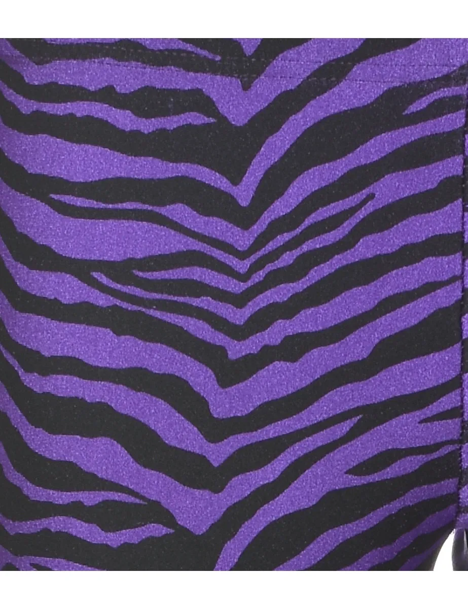 Animal Print Trousers - W28 L29