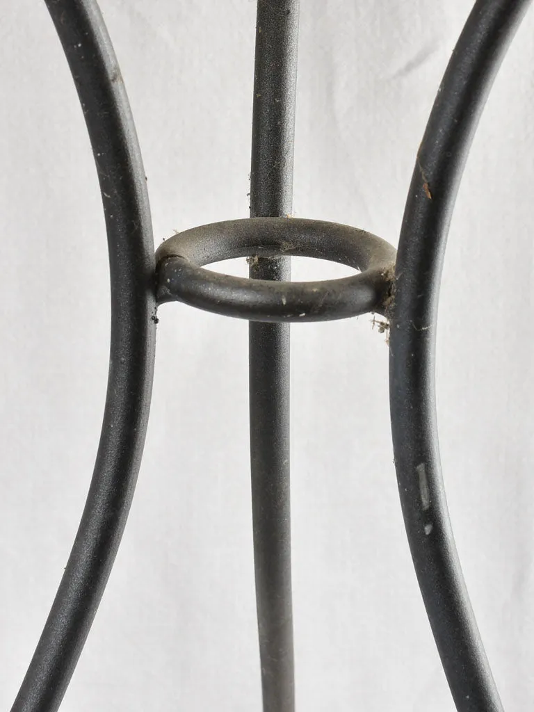 Antique French garden table - round