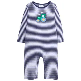 Applique Romper - Tractor