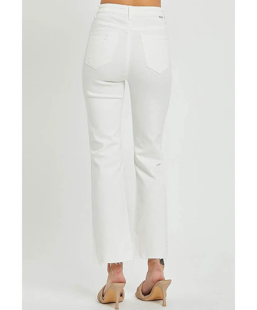 Bailey High Rise Ankle Straight Jeans