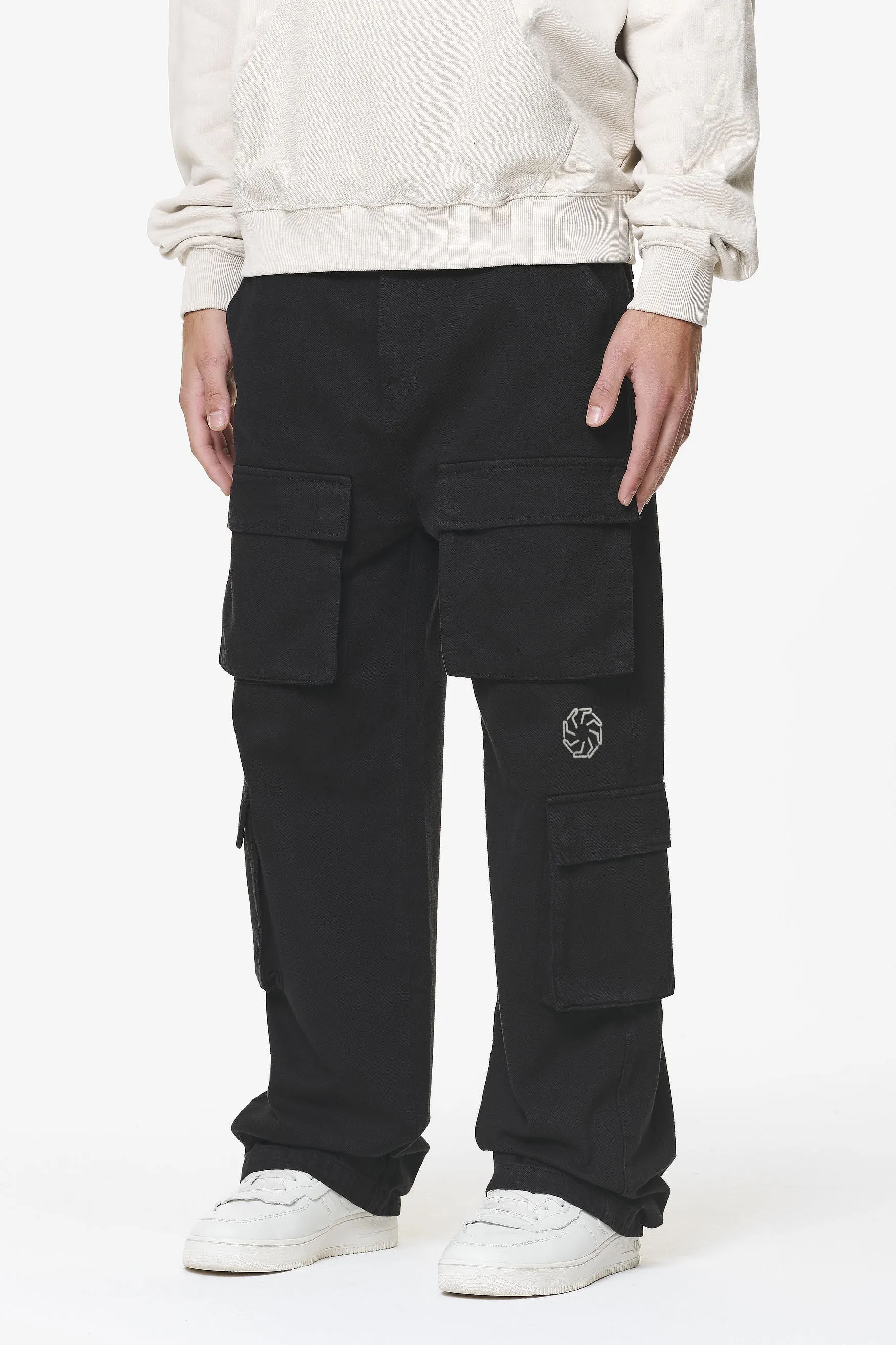 Bantam Wide Cargo Pants Black