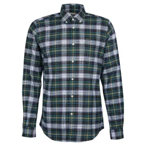Barbour Alderton Mens Tailored Shirt - Green