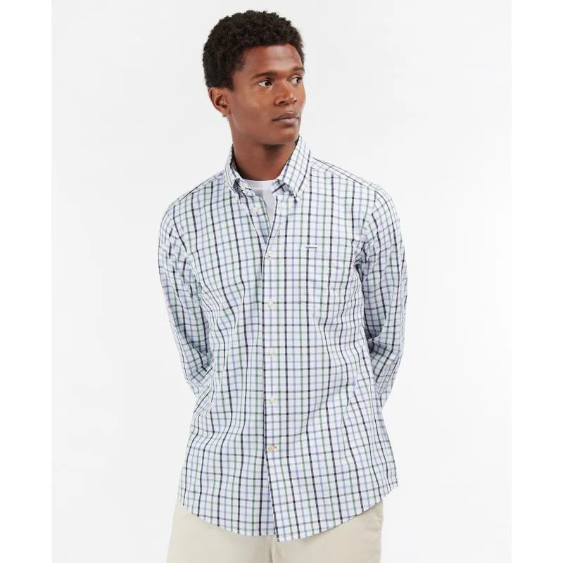 Barbour Eldon Tailored Fit Mens Shirt - Green