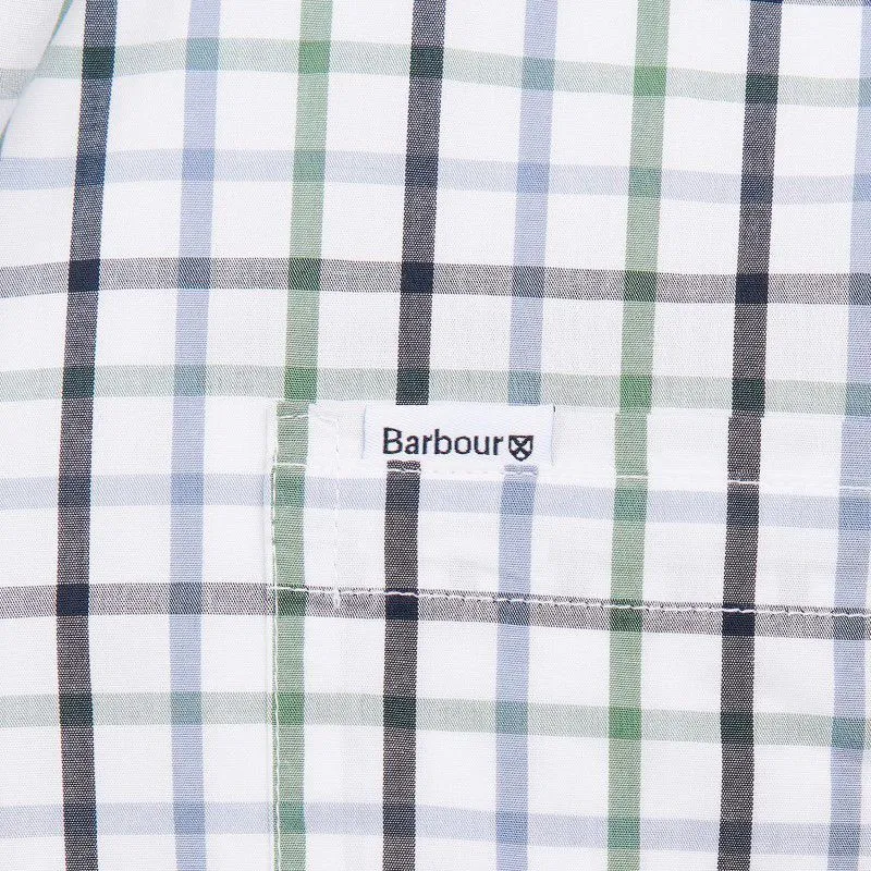 Barbour Eldon Tailored Fit Mens Shirt - Green