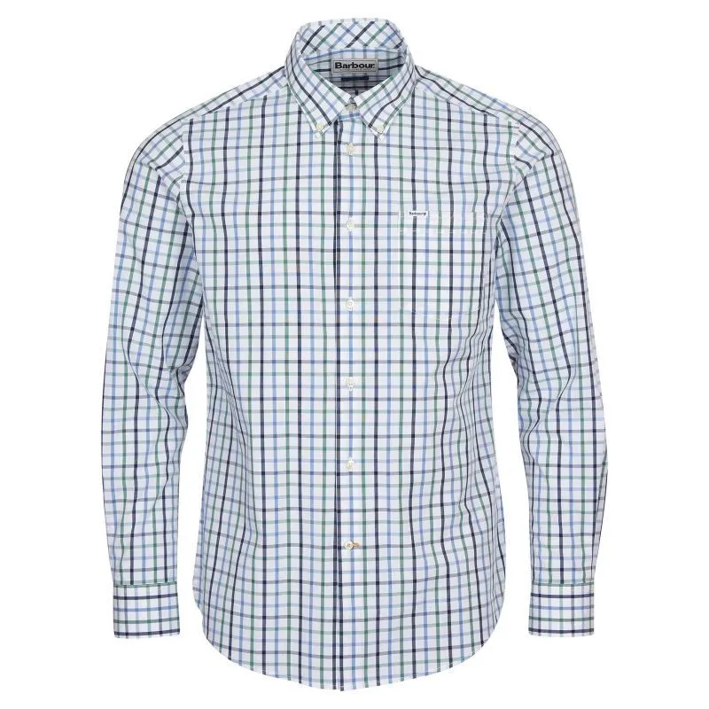Barbour Eldon Tailored Fit Mens Shirt - Green