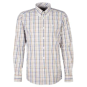 Barbour Eldon Tailored Fit Mens Shirt - Stone