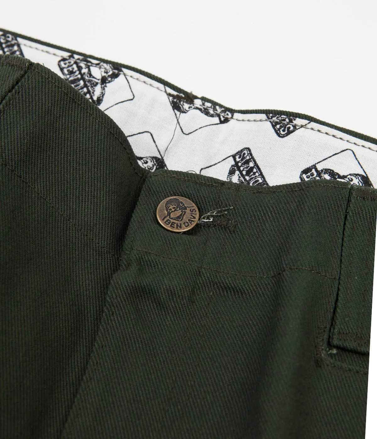 Ben Davis Original Ben's Work Trousers - Olive
