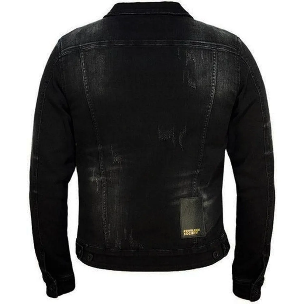 Black Ice Denim Jacket