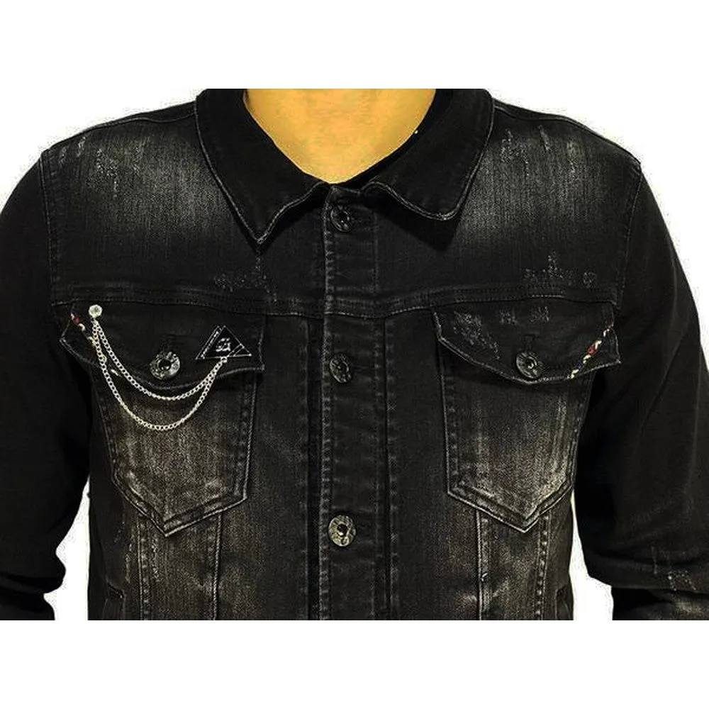 Black Ice Denim Jacket