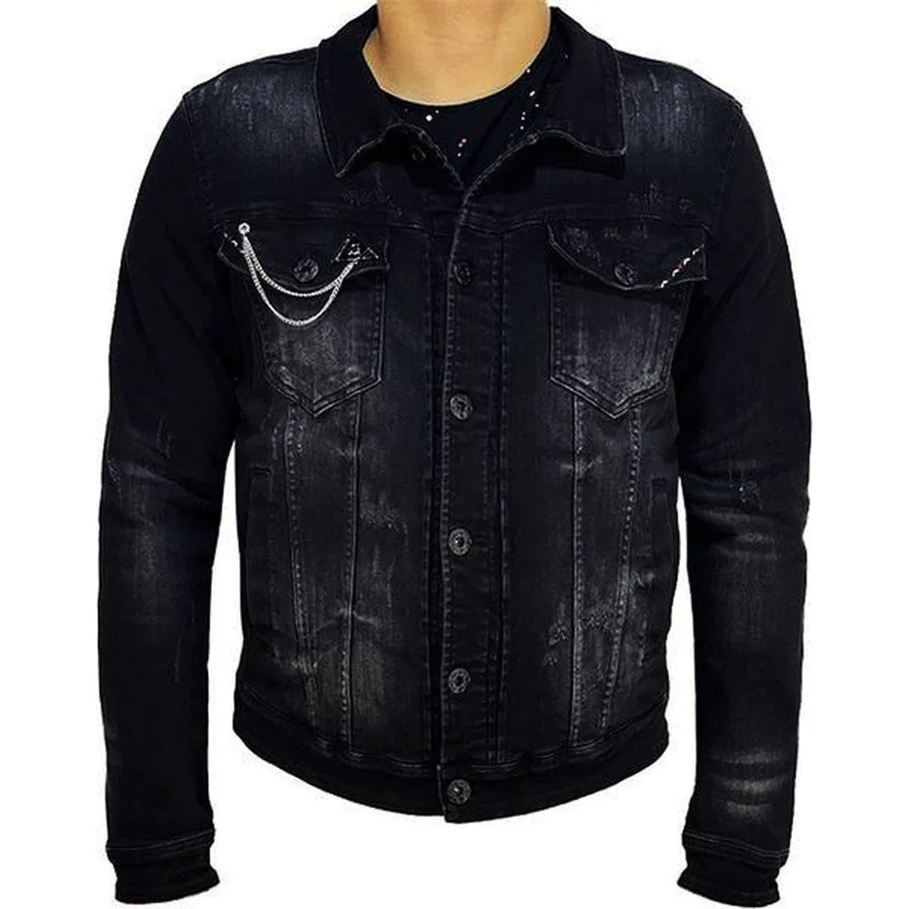 Black Ice Denim Jacket