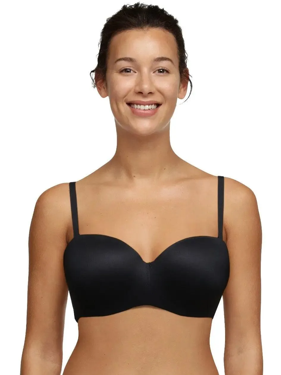 Black Norah Strapless Bra