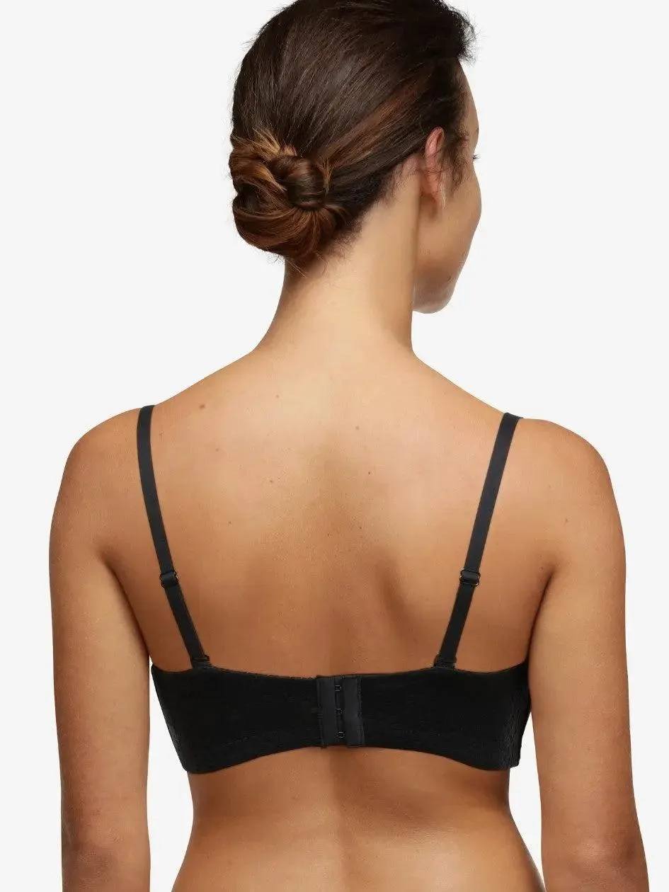 Black Norah Strapless Bra