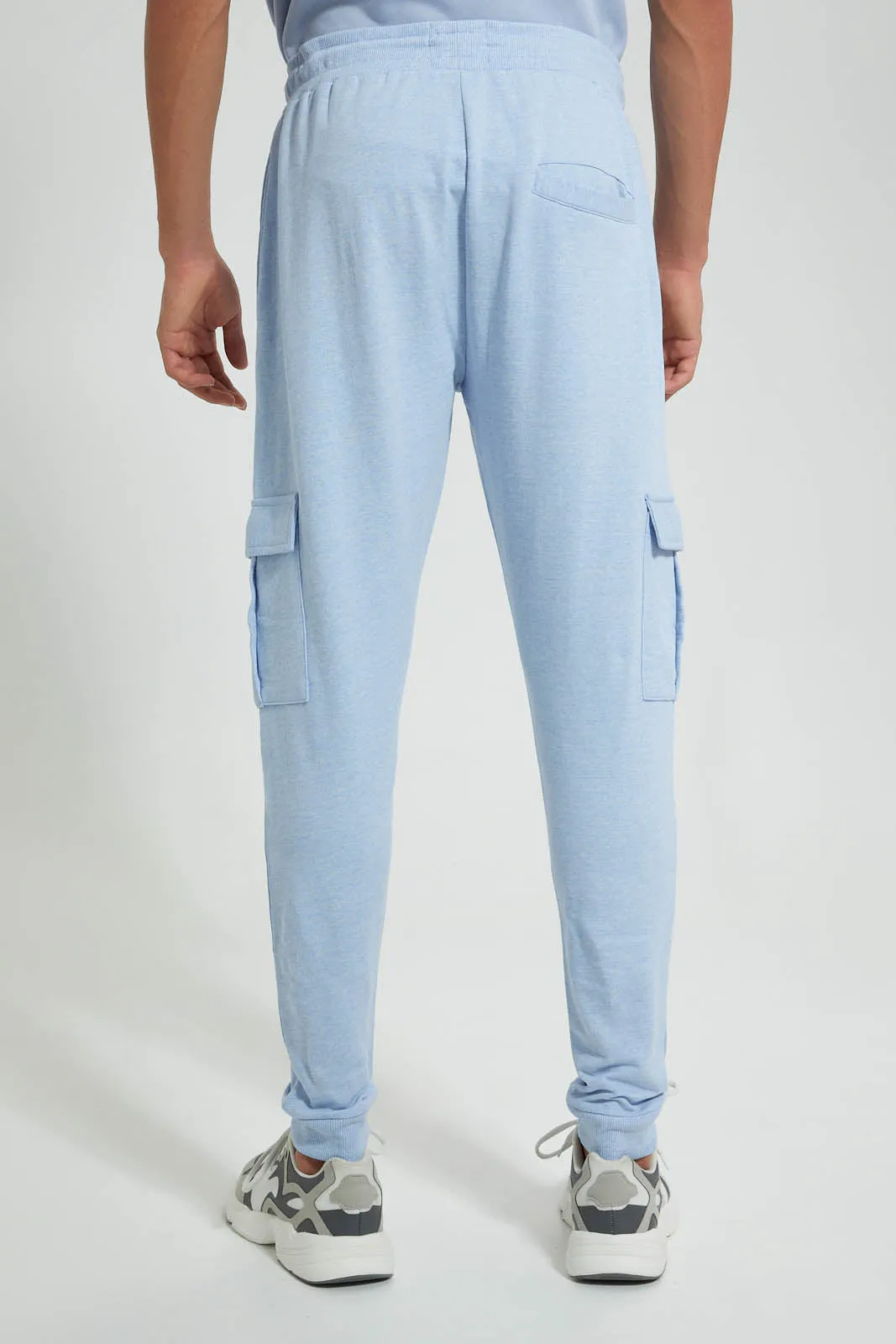 Blue Cargo Jogger