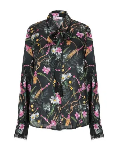 Blugirl Blumarine Women Shirt Black 12 UK