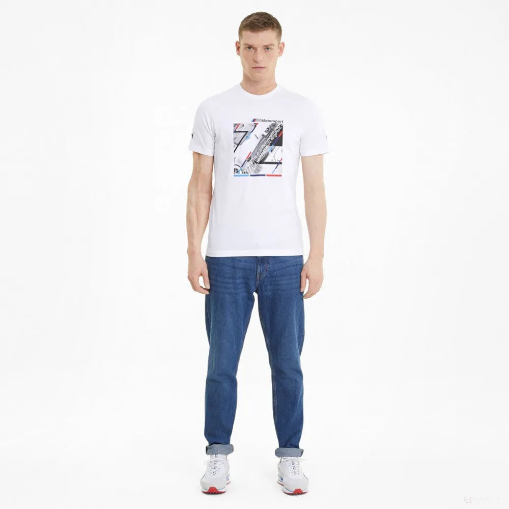 BMW T-shirt, Puma BMW MMS Graphic, White, 2021