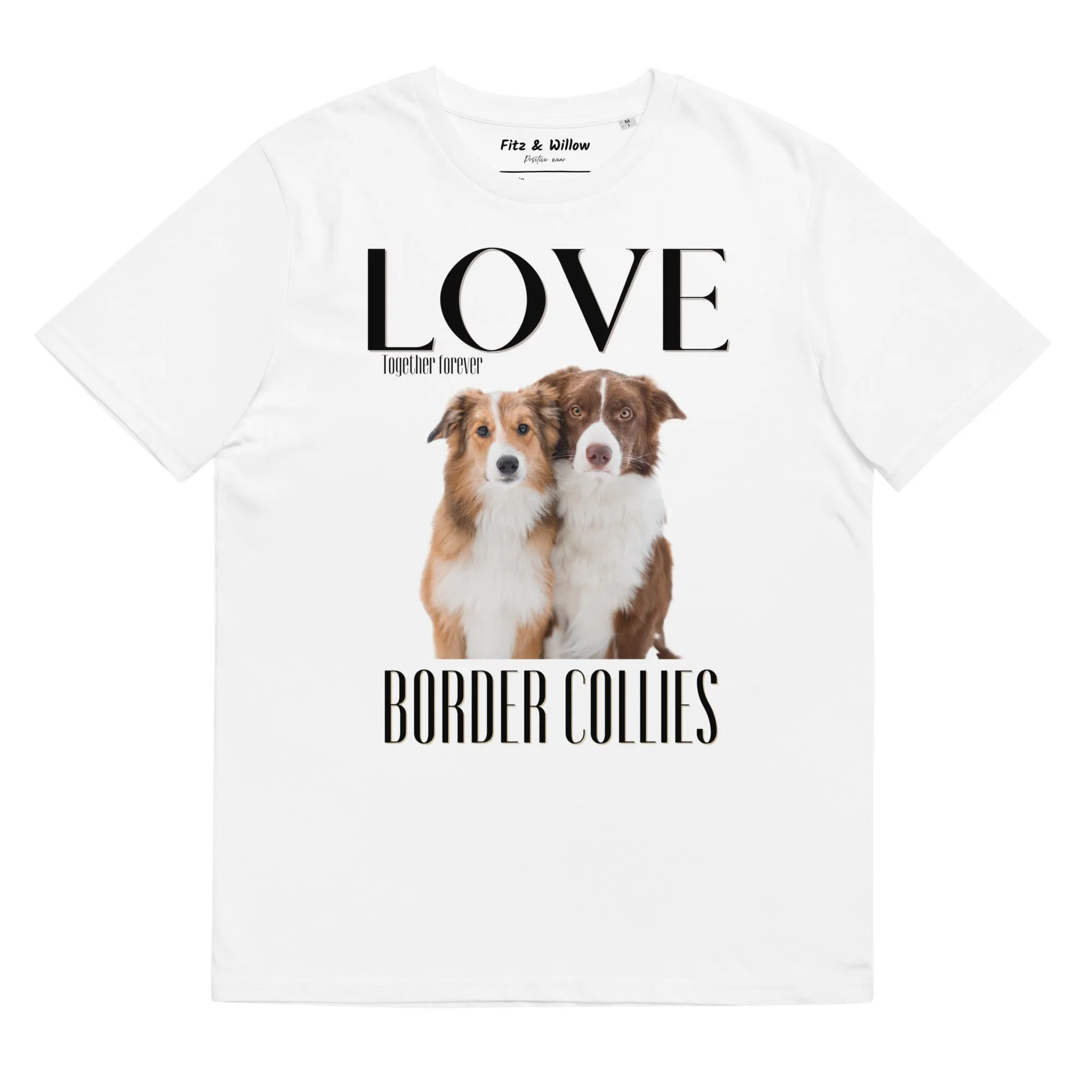 Border Collie lovers sustainable t-shirt