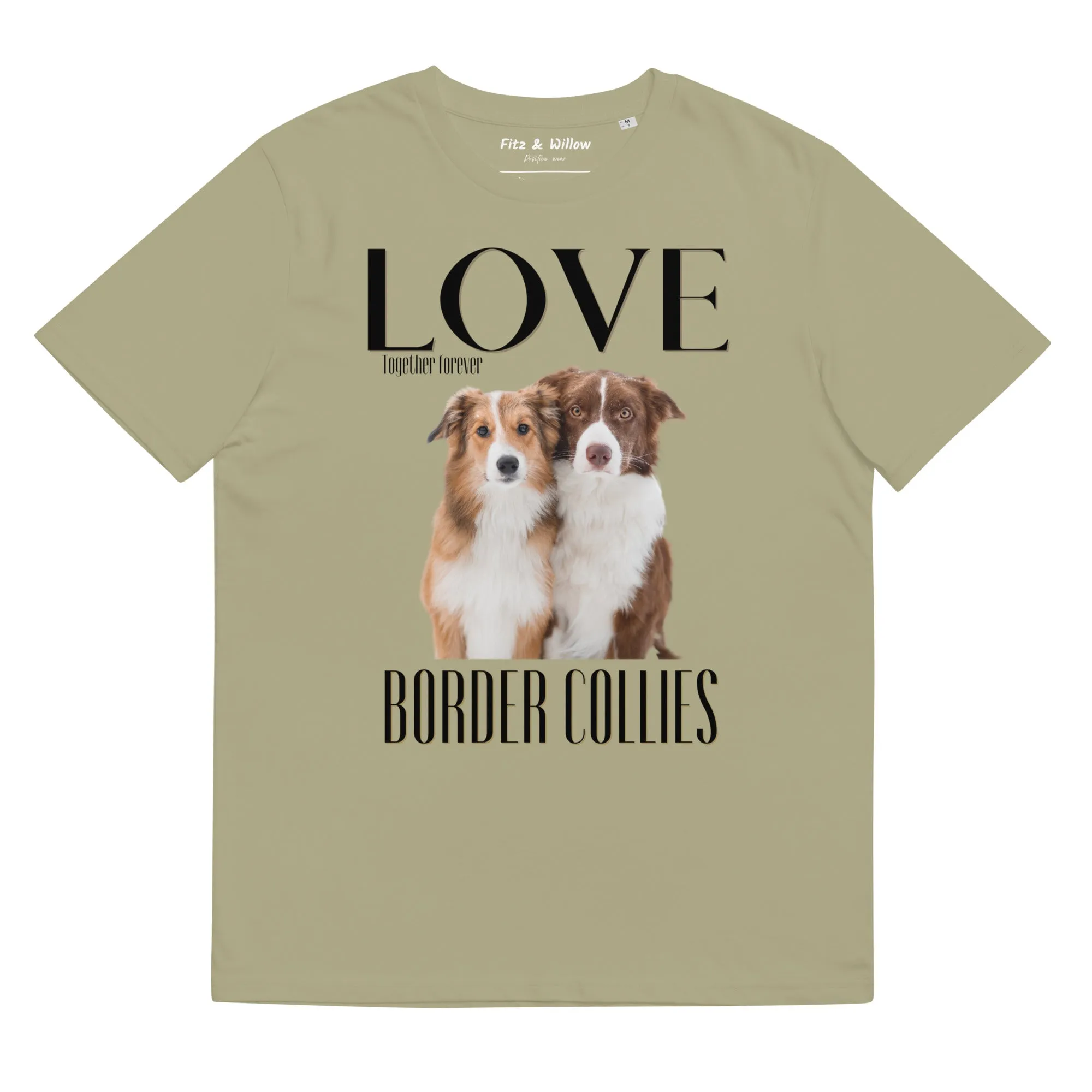 Border Collie lovers sustainable t-shirt