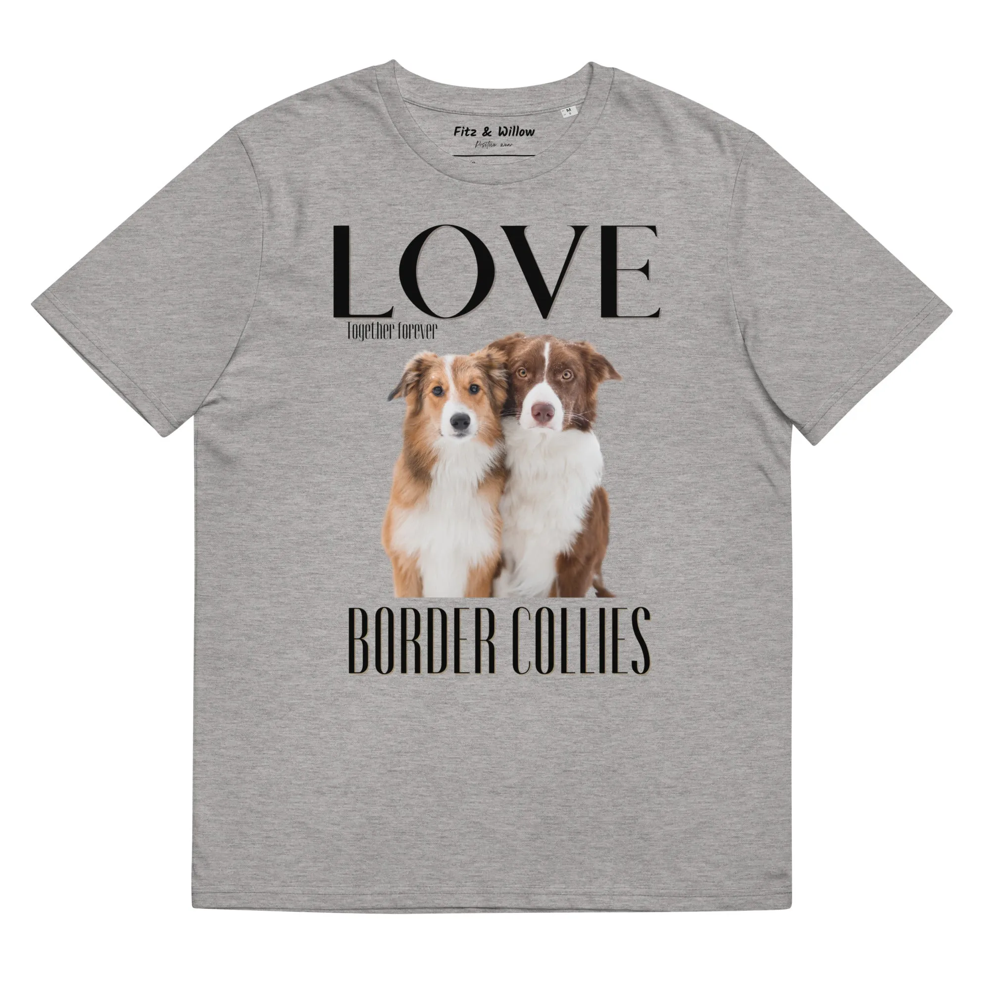 Border Collie lovers sustainable t-shirt