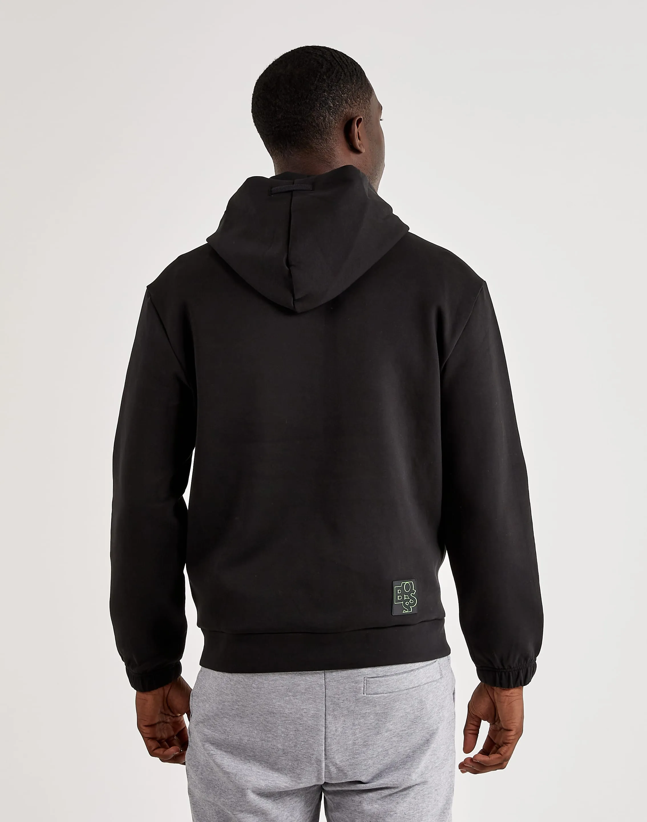 Boss Logo-Print Pullover Hoodie