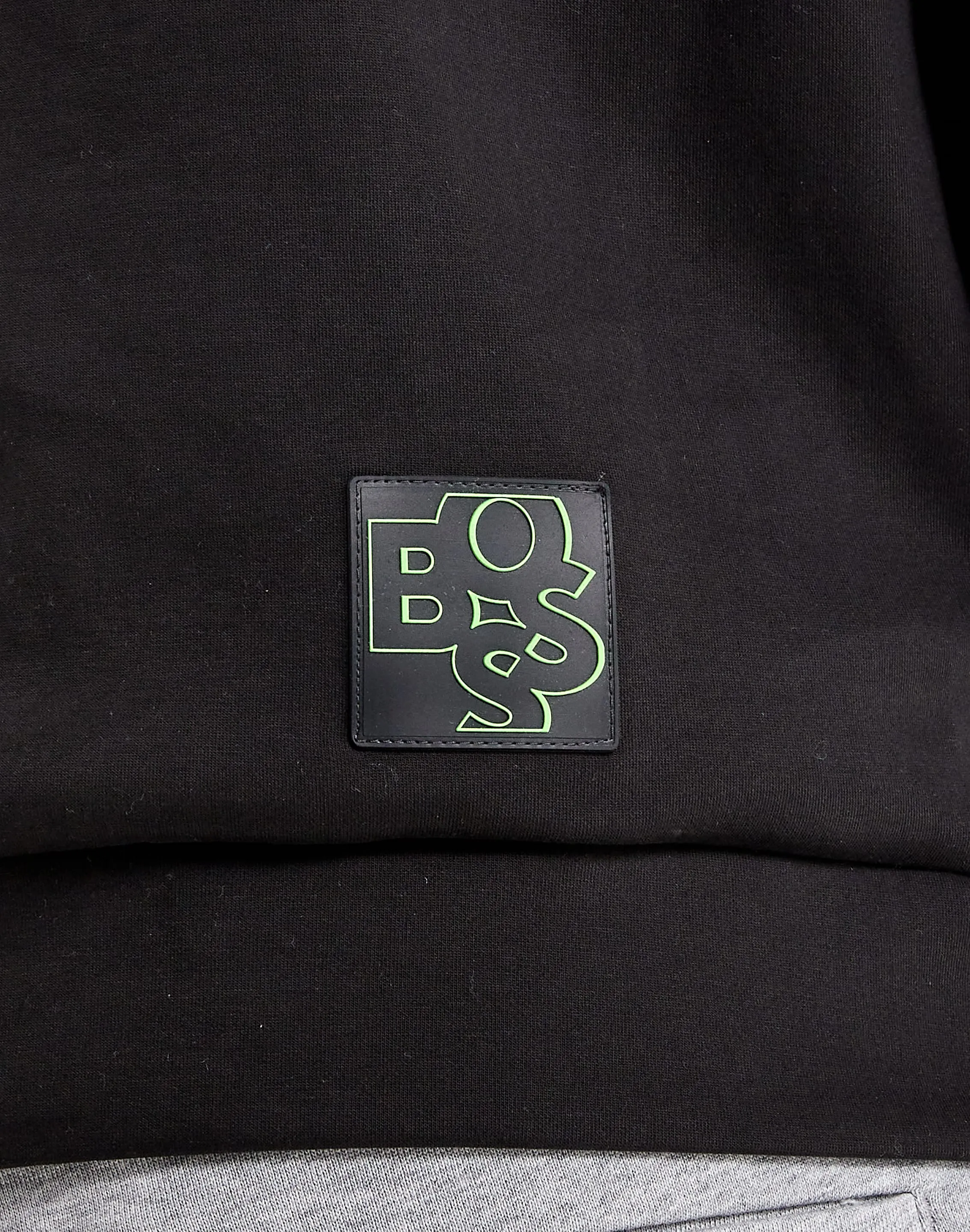 Boss Logo-Print Pullover Hoodie