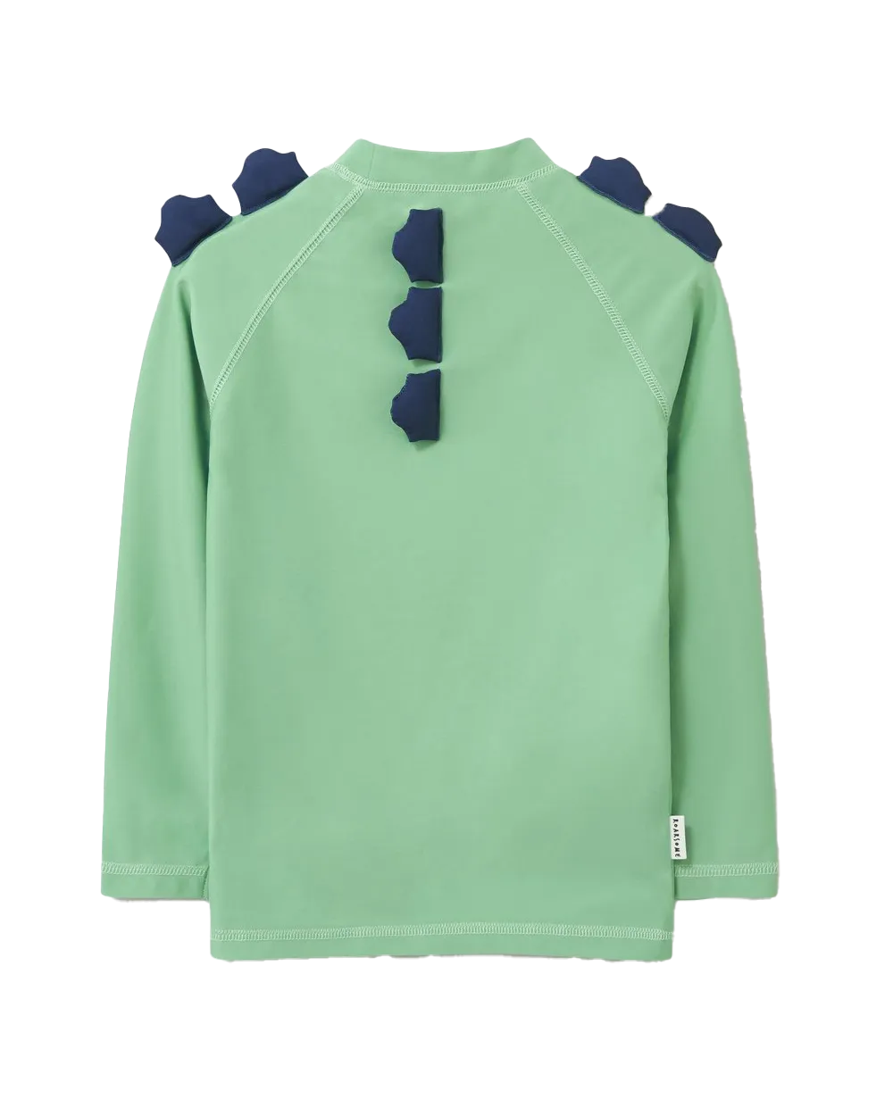 Boys Spike The Dinosaur Rash Vest in Green