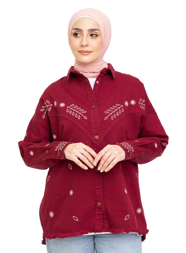Brick Red Design 719311Jacket