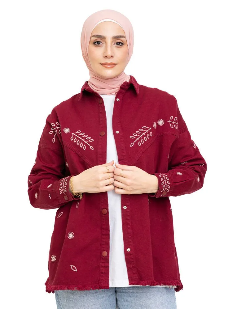 Brick Red Design 719311Jacket
