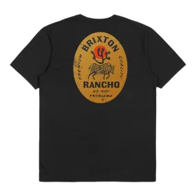 Brixton Rancho S/S T-Shirt - Black