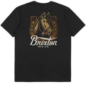 BRIXTON SEYMOUR T-SHIRT BLACK